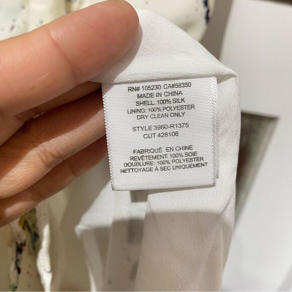 NWOT Joie 100% Silk Jerrica Romper in Porcelain - Picture 4 of 6